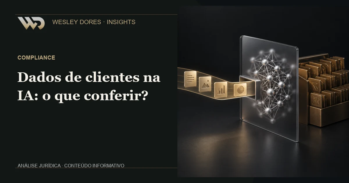 Módulos abstratos de informação atravessam um filtro de acesso antes de alcançar uma rede de inteligência artificial